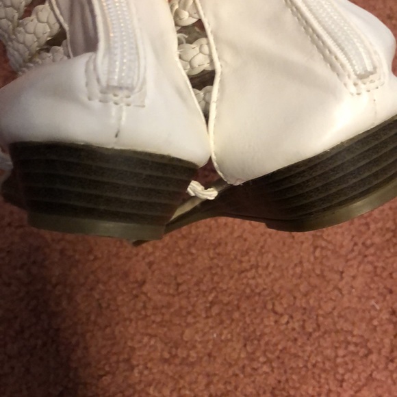 Charlotte Russe Diamond Braided Shoes - Picture 3 of 5